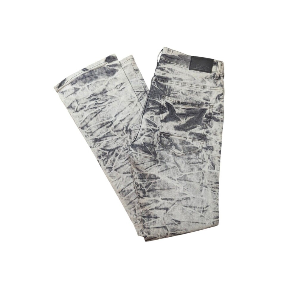 Southpole Stacked Mens Jeans Size 34x32 Light Wash Grey Denim Streetwear